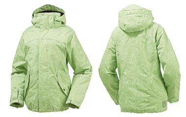 ������ Burton HENNA JACKET Green Glass Tokyo Jacquard